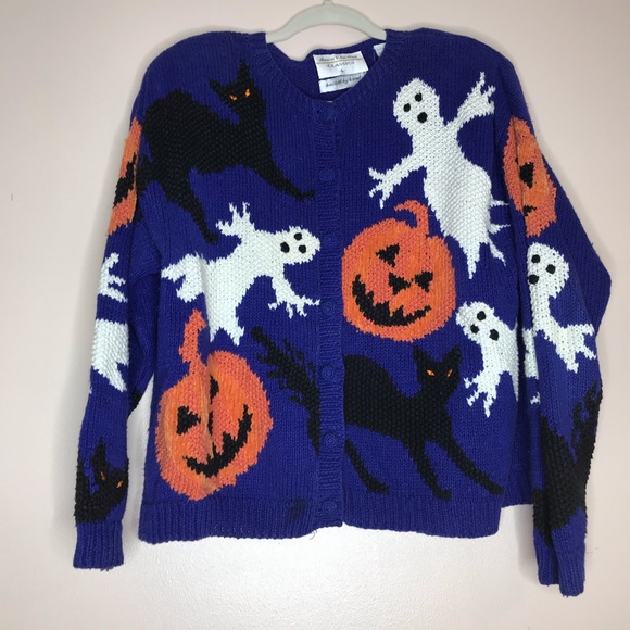 halloween sweater knit